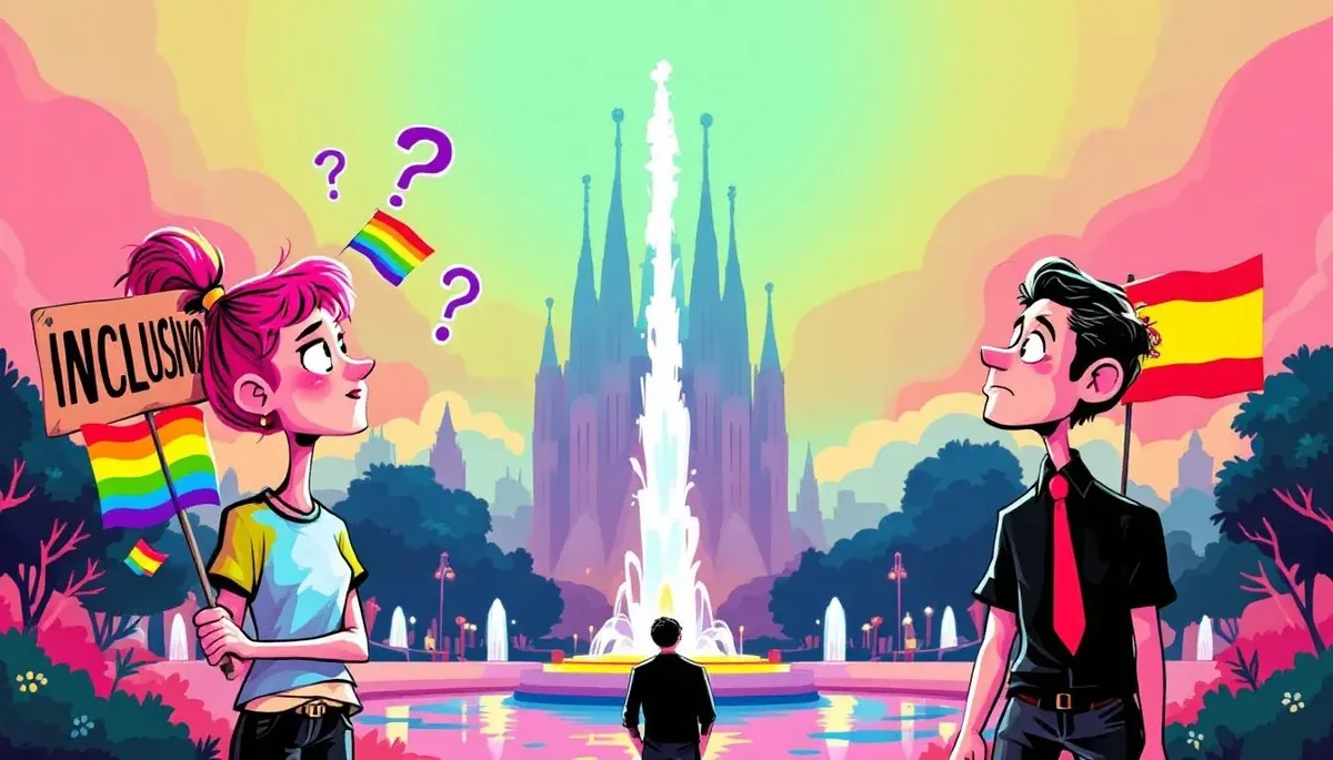 Espectro político español: fachaval, progre y español normal