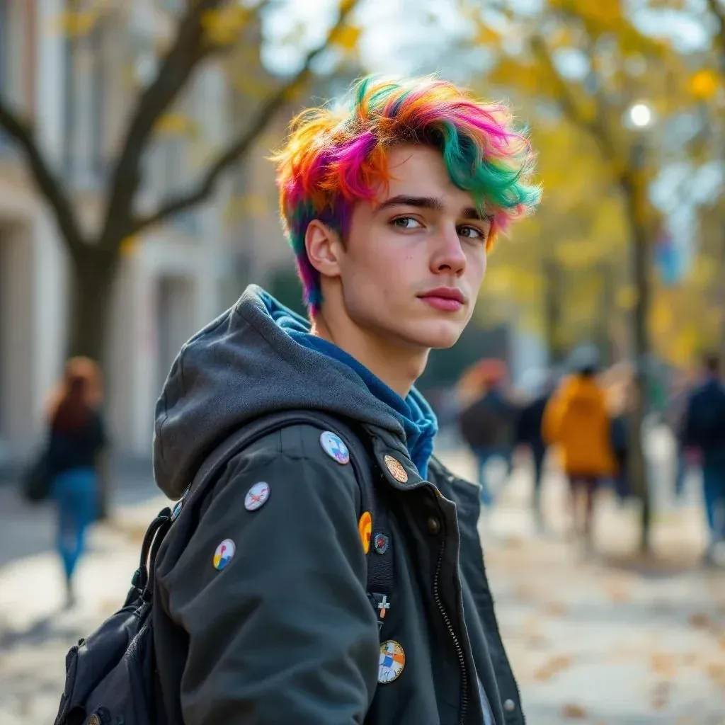 Estudiante Universitario Woke - Perfil político fachaval