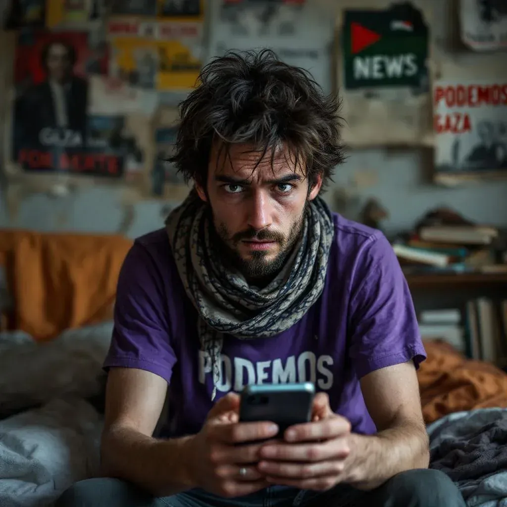 Joven de Podemos Decepcionado - Perfil político fachaval